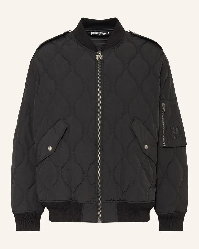 Palm Angels Blouson Schwarz