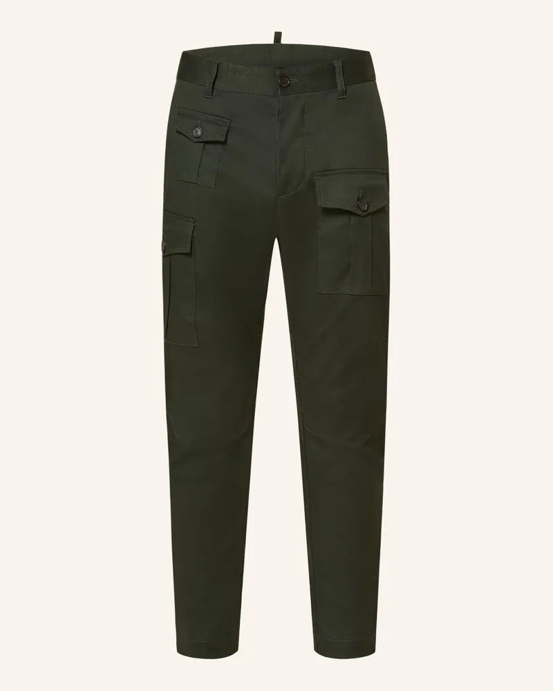 Dsquared2 Cargohose Sexy Cargo Fit Gruen