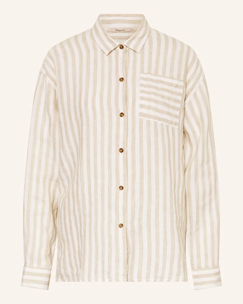 Barbour Hemdbluse Annie Aus Leinen beige Beige