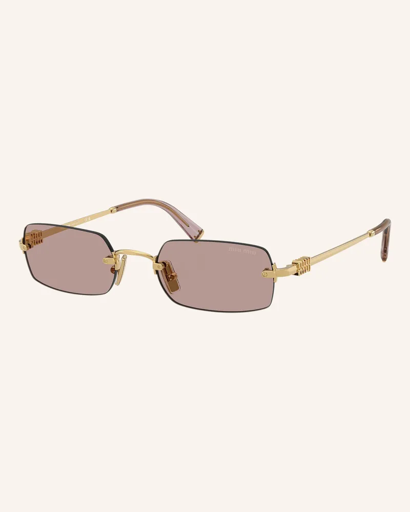 Miu Miu Sonnenbrille MUB50S Gold
