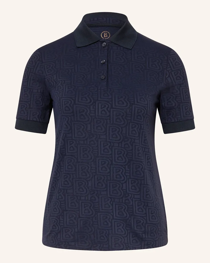 Bogner Jersey-Poloshirt LARINA Dunkelblau