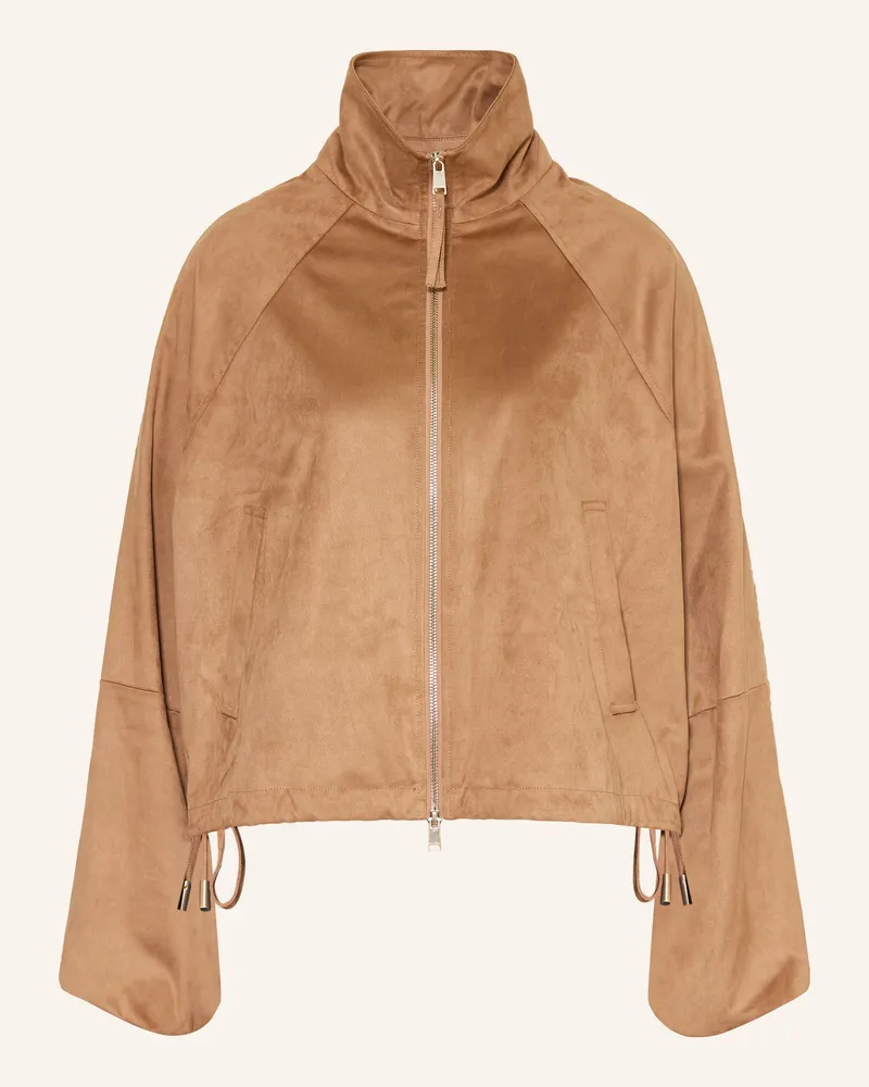 Beaumont Amsterdam Blouson Eris In Lederoptik braun Camel