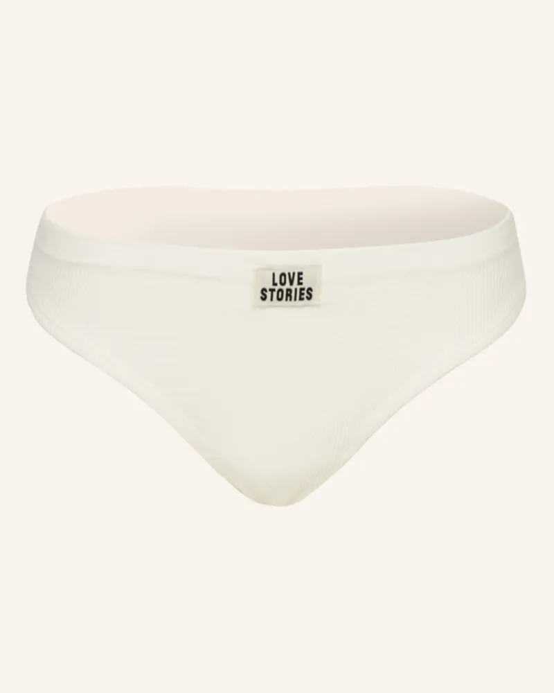 LOVE Stories String Lima weiss Ecru