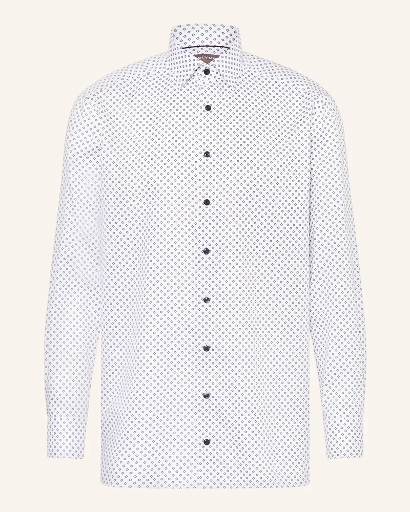 Olymp Hemd Luxor comfort fit mit extralangem Arm Weiss