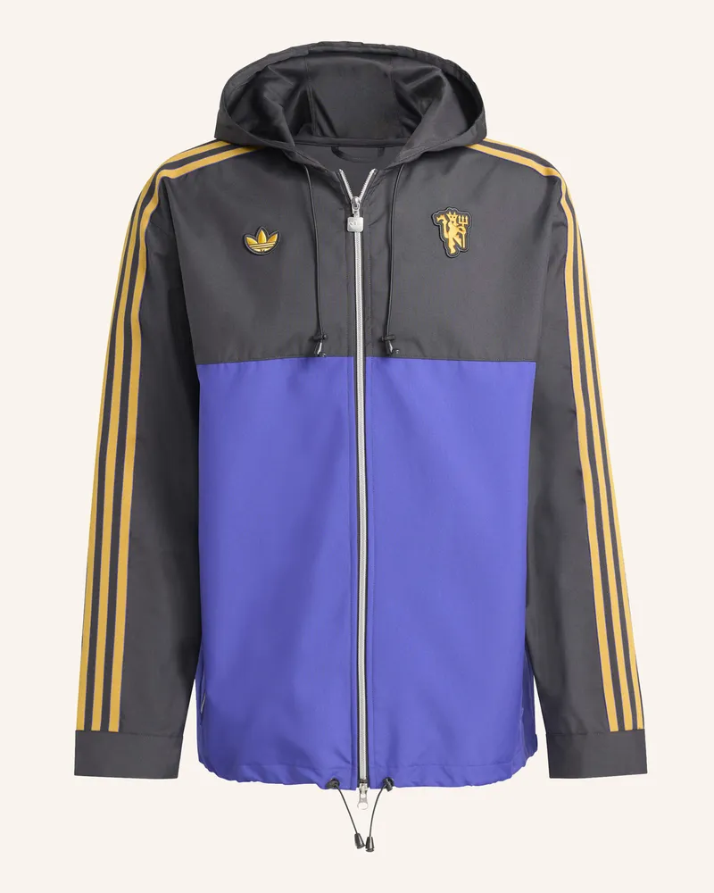 adidas MANCHESTER UNITED TERRACE ICONS PARKA Schwarz