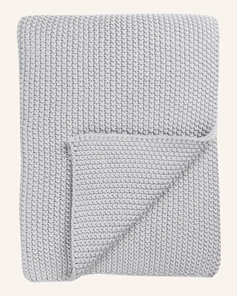 Marc O'Polo Plaid Nordic Knit silber Silber