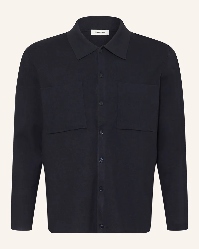Sandro Strickjacke blau Blau