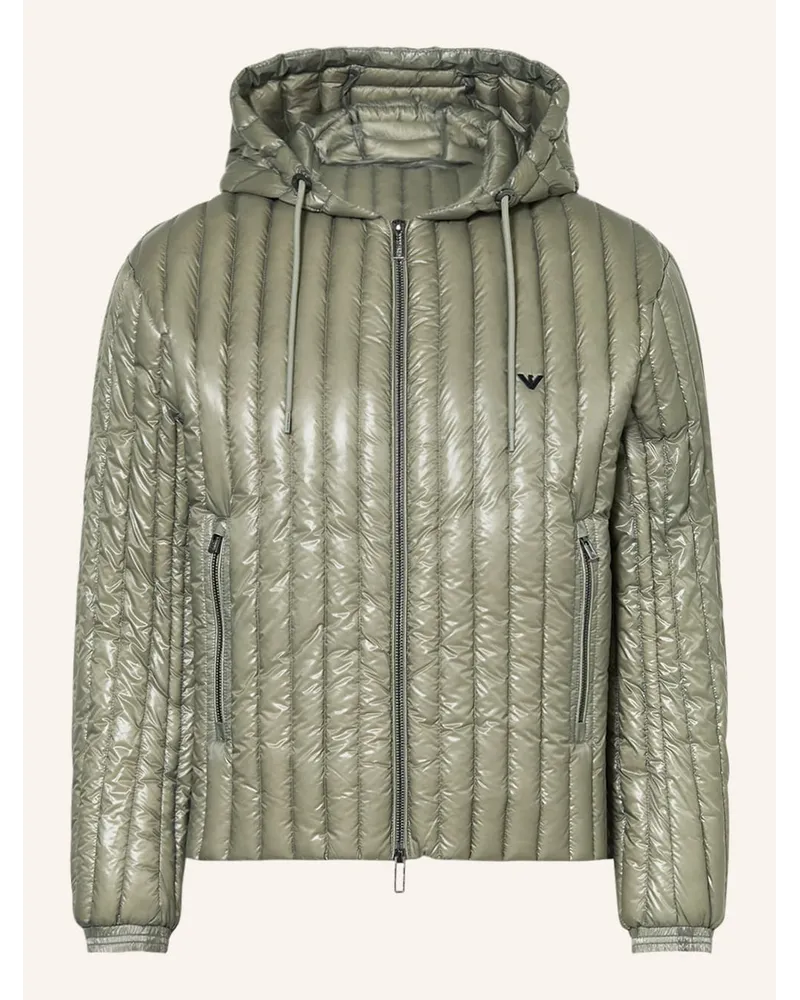 Emporio Armani Daunenjacke Gruen