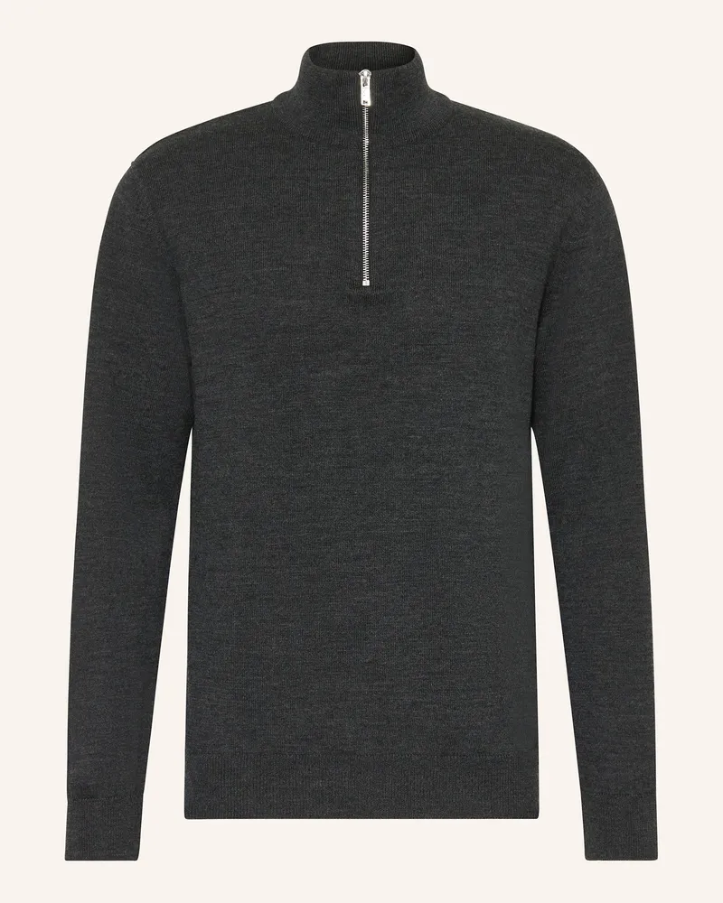 Seidensticker Troyer grau Dunkelgrau