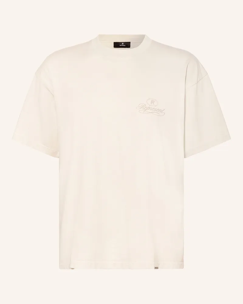 REPRESENT T-Shirt weiss Ecru