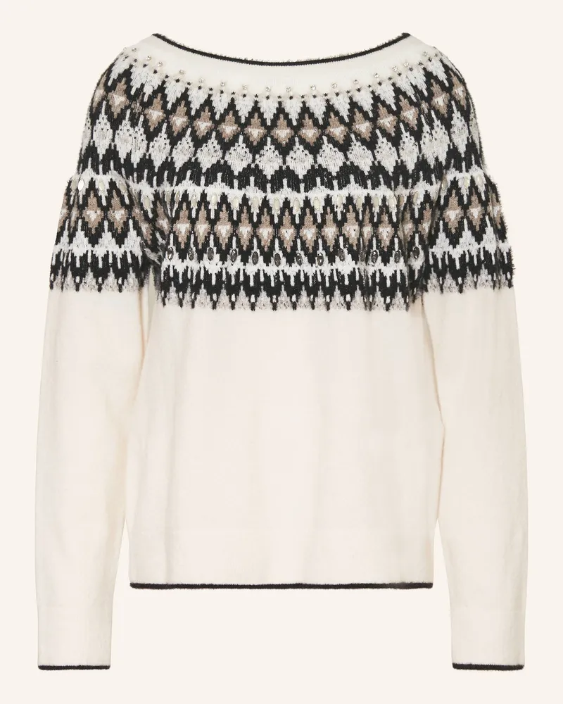 Elena Mirò Pullover Ecru