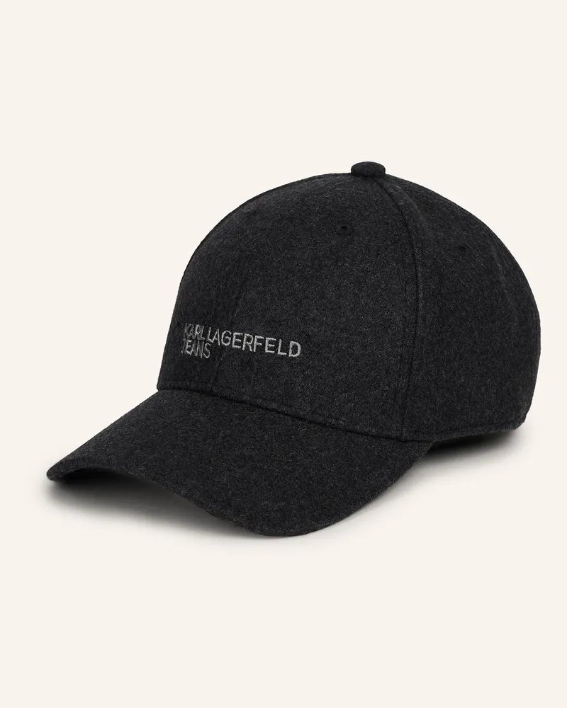 Karl Lagerfeld Hut schwarz Grau