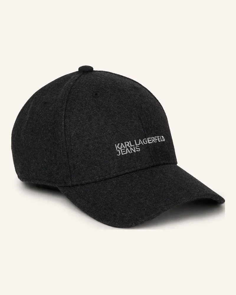Karl Lagerfeld Hut schwarz Grau