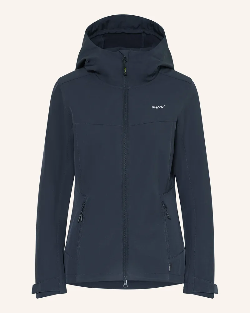 me°ru' Softshell-Jacke Toulouse blau Dunkelblau