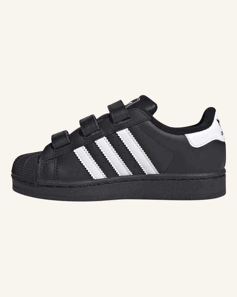 adidas SUPERSTAR II COMFORT CLOSURE KIDS SCHUH Schwarz