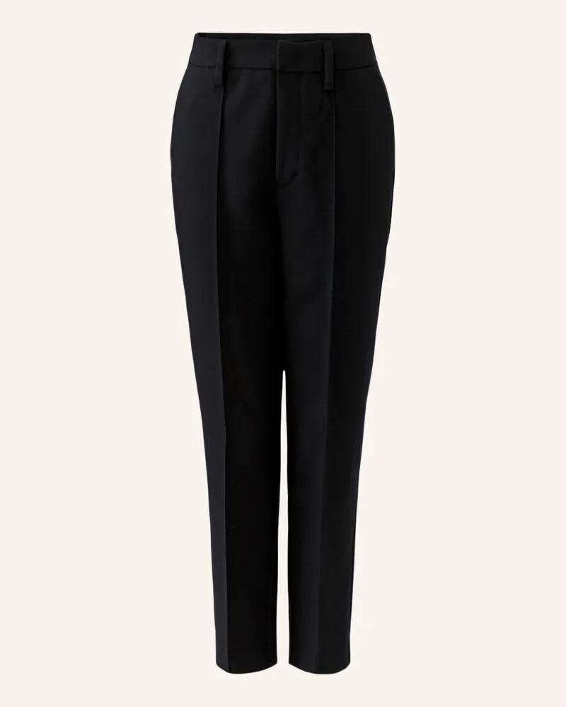 Oui  Hose schwarz Schwarz