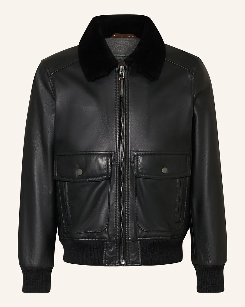 windsor. Lederjacke ARTURO Schwarz