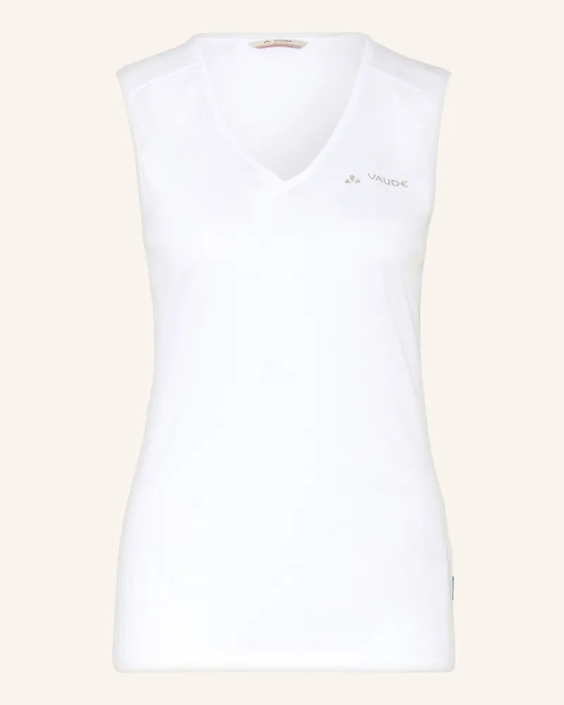 Vaude Top Essential weiss Weiss