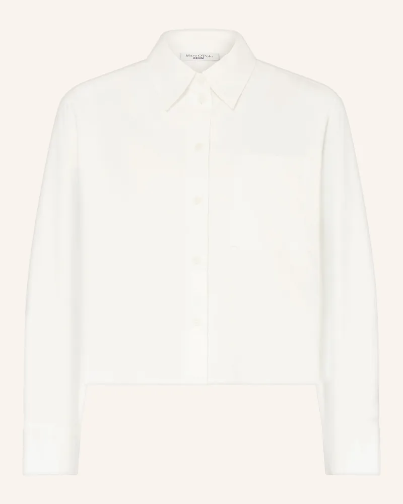 Marc O'Polo Hemdbluse weiss Ecru