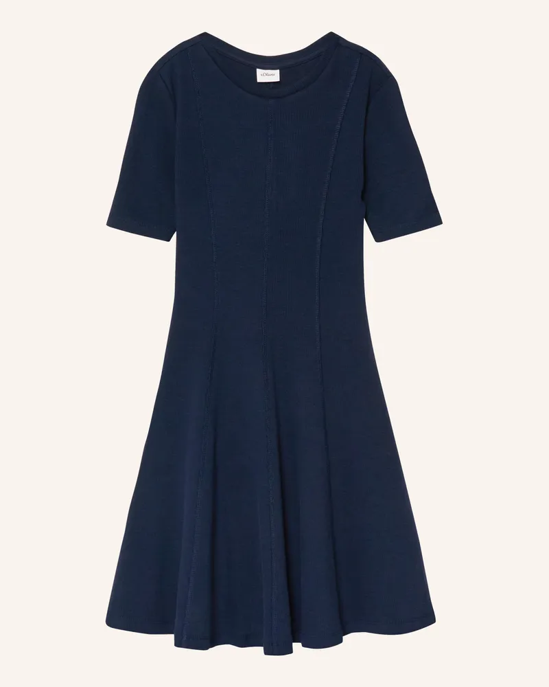 S.Oliver Kleid blau Blau