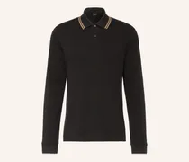 Piqué-Poloshirt Pittman schwarz