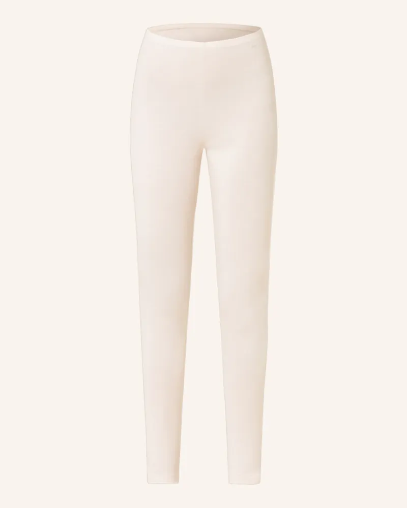 Mey Lounge-Leggings Serie SUPERFINE ORGANIC Creme