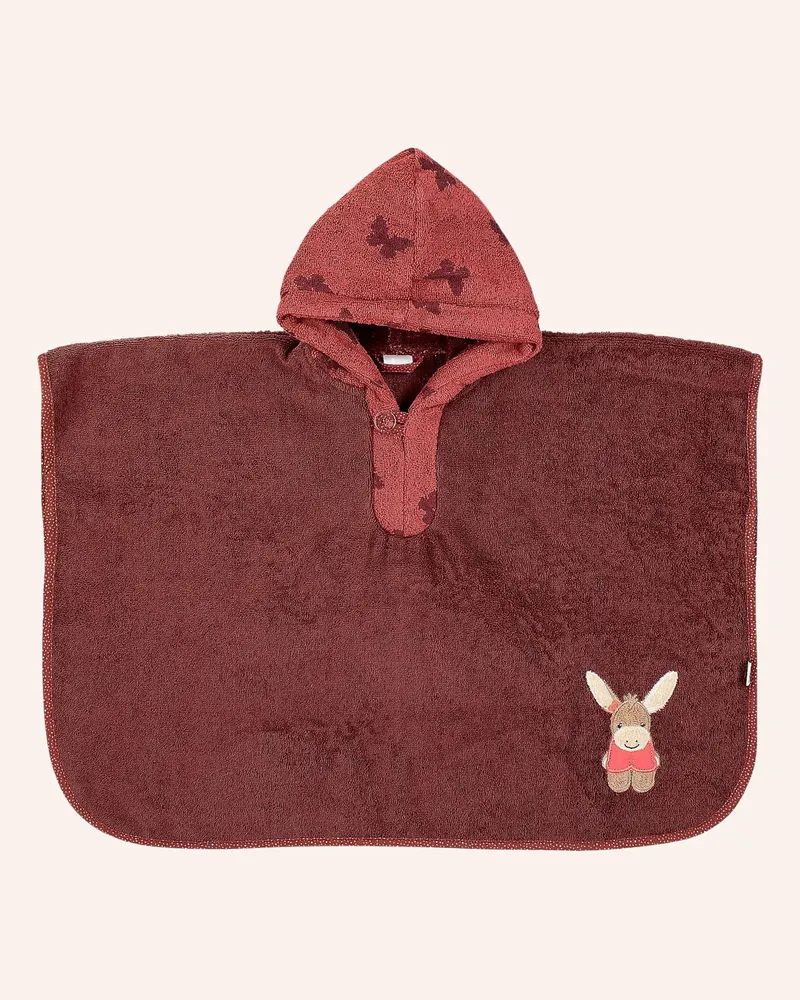 Sterntaler Poncho Emmily rot Rot