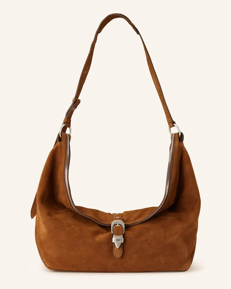 Marge Sherwood Beuteltasche Cognac