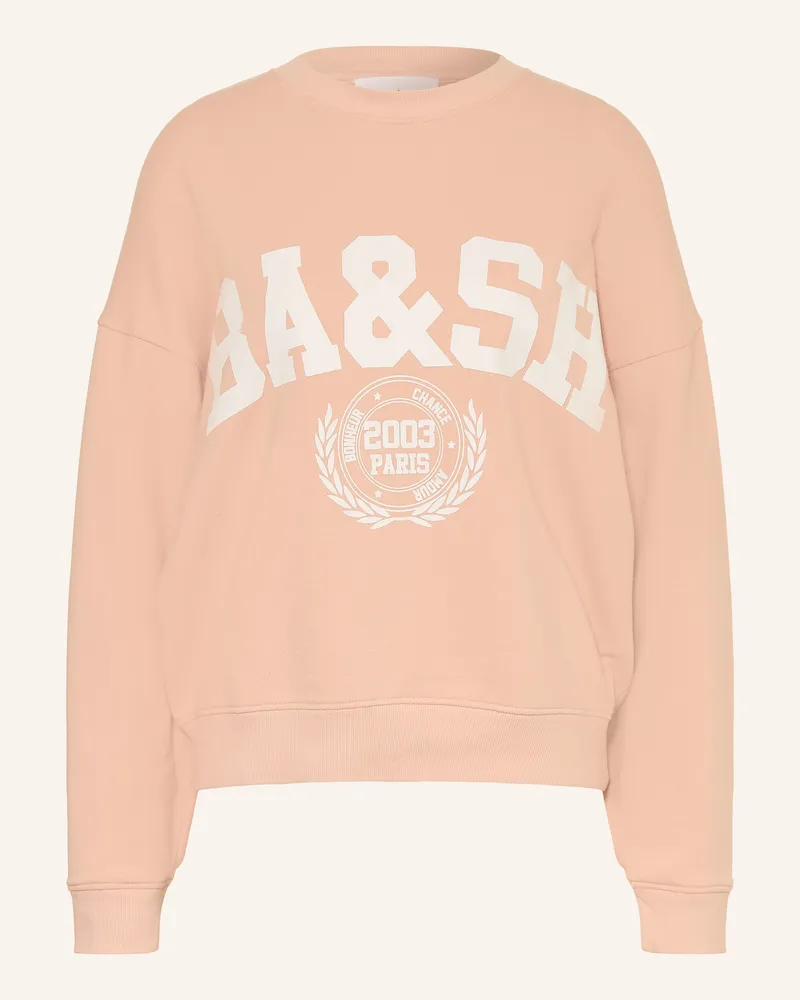 ba&sh Sweatshirt Benjamin beige Hellorange