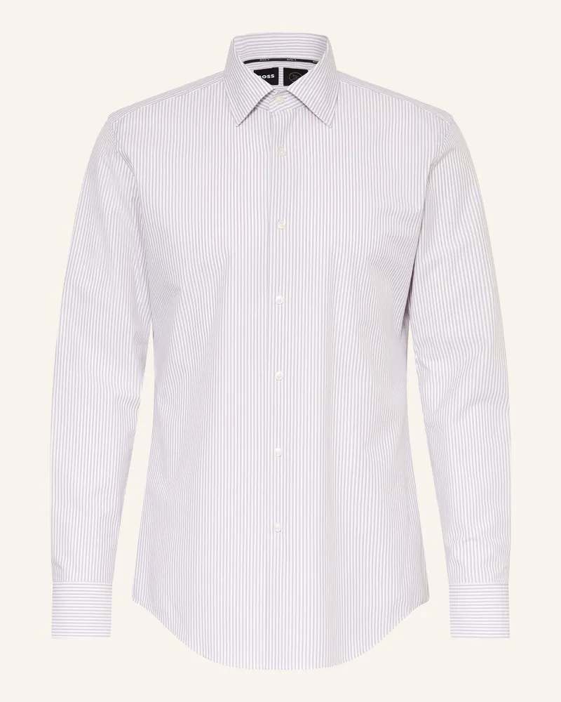 HUGO BOSS Hemd HANK Slim Fit Weiss