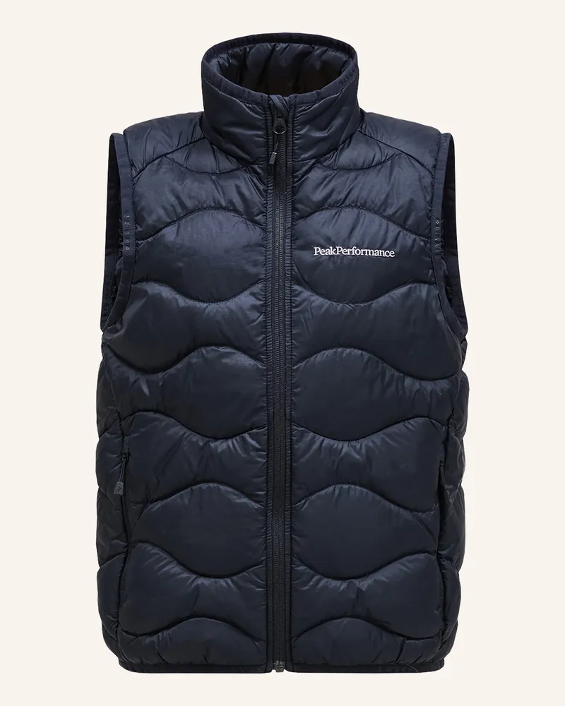 Peak Performance Jr Helium Down Vest Daunenweste schwarz Schwarz