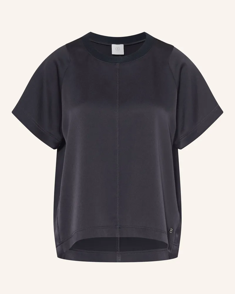 Bogner Blusenshirt Dakota Aus Satin blau Dunkelblau