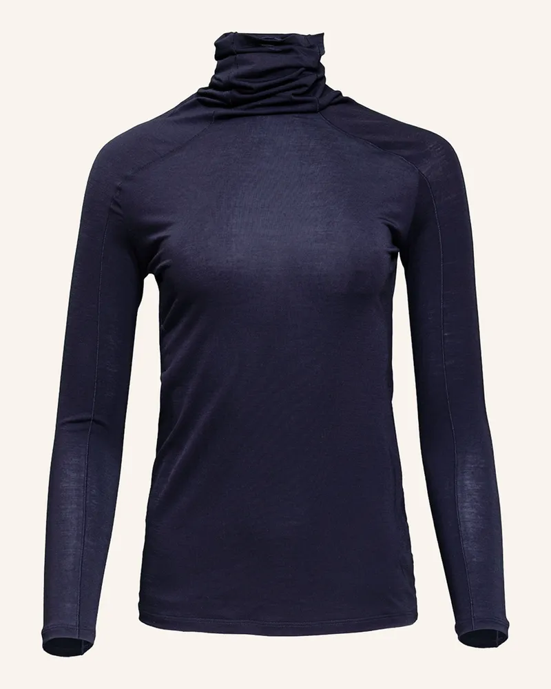 Helene Galwas Longsleeve Aus Modal Herda blau Blau