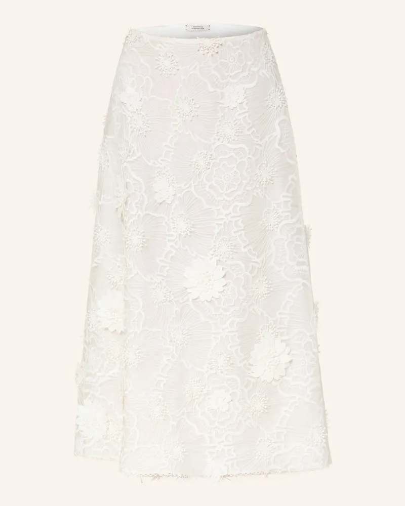 Dorothee Schumacher Rock Mit Spitze weiss Weiss