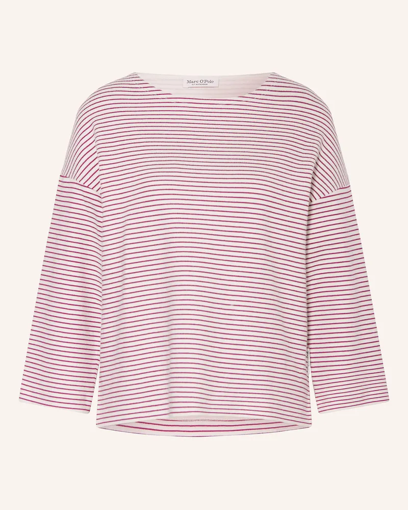 Marc O'Polo Strickshirt mit 3/4-Arm Weiss