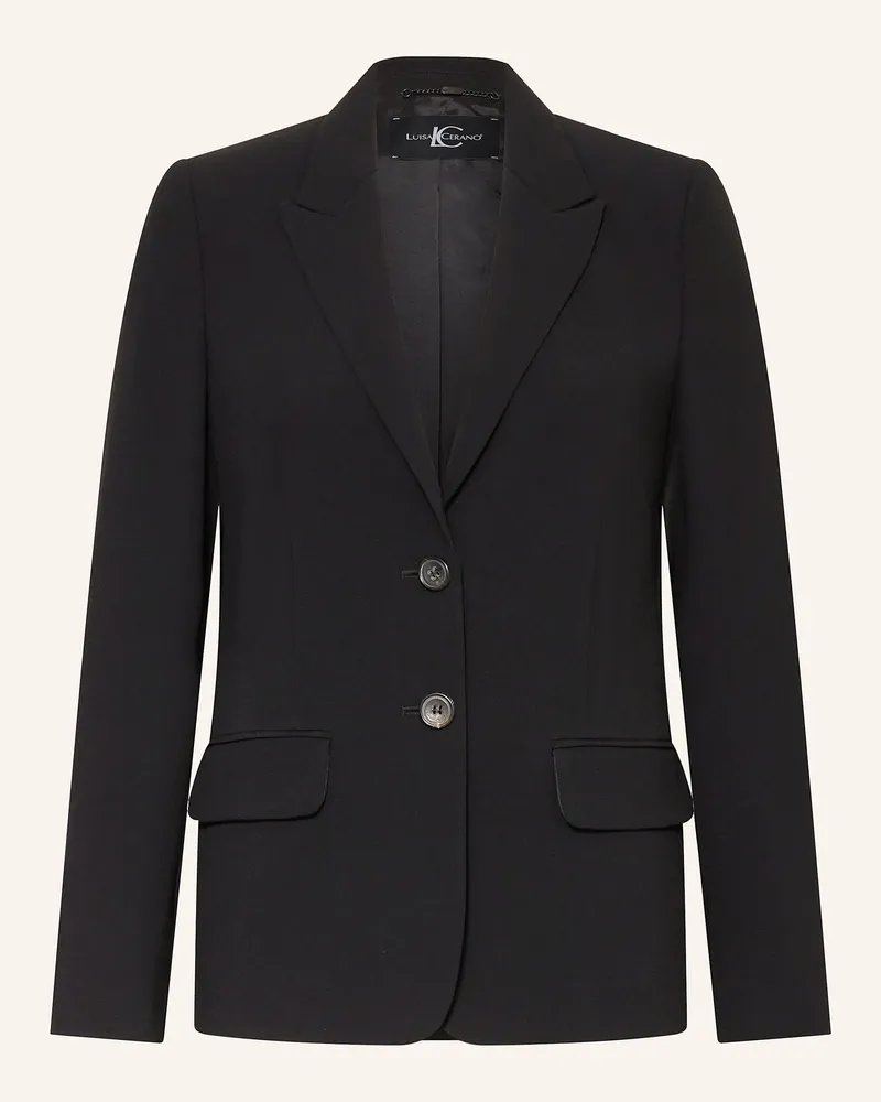 Luisa Cerano Blazer schwarz Schwarz