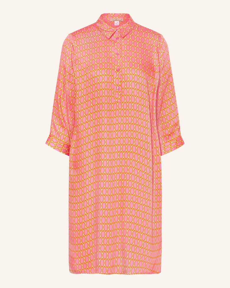 Smith & Soul Kleid mit 3/4-Arm Pink