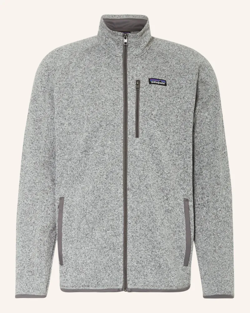 Patagonia Strick-Fleecejacke BETTER SWEATER Hellgrau
