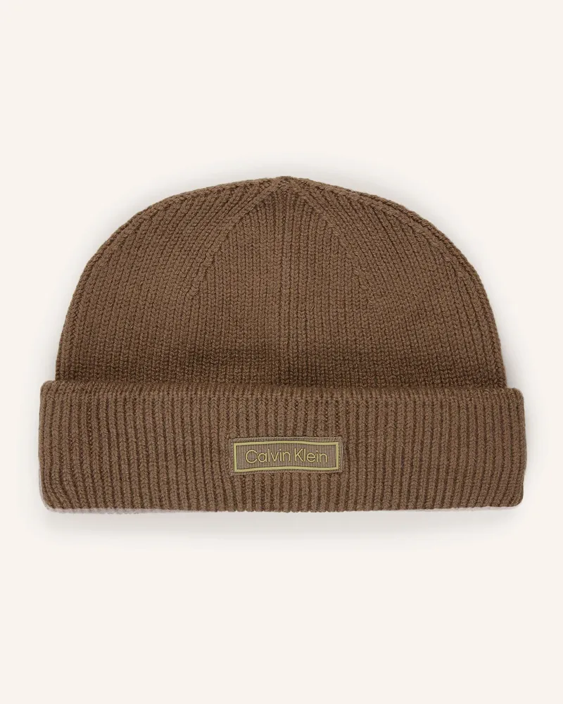 Calvin Klein Mütze braun Braun