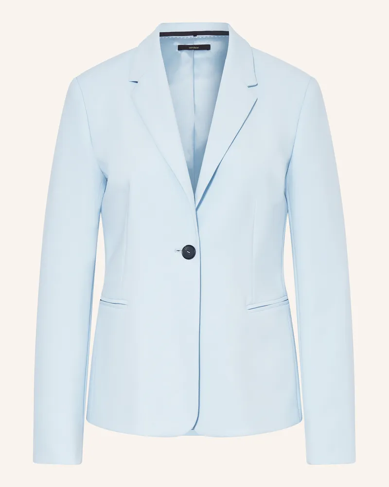 windsor. Blazer Hellblau