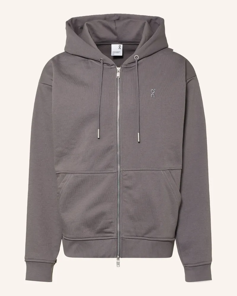 ON Sweatjacke Club Collective grau Grau
