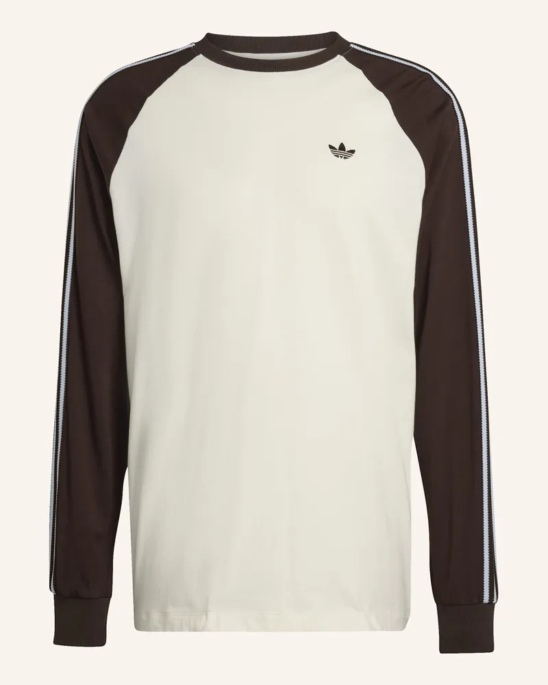 adidas Longsleeve Britcore Long Sleeve Cali weiss Weiss