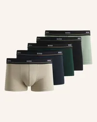 HUGO BOSS Boxershort TRUNK 5P ESSENTIAL Beige