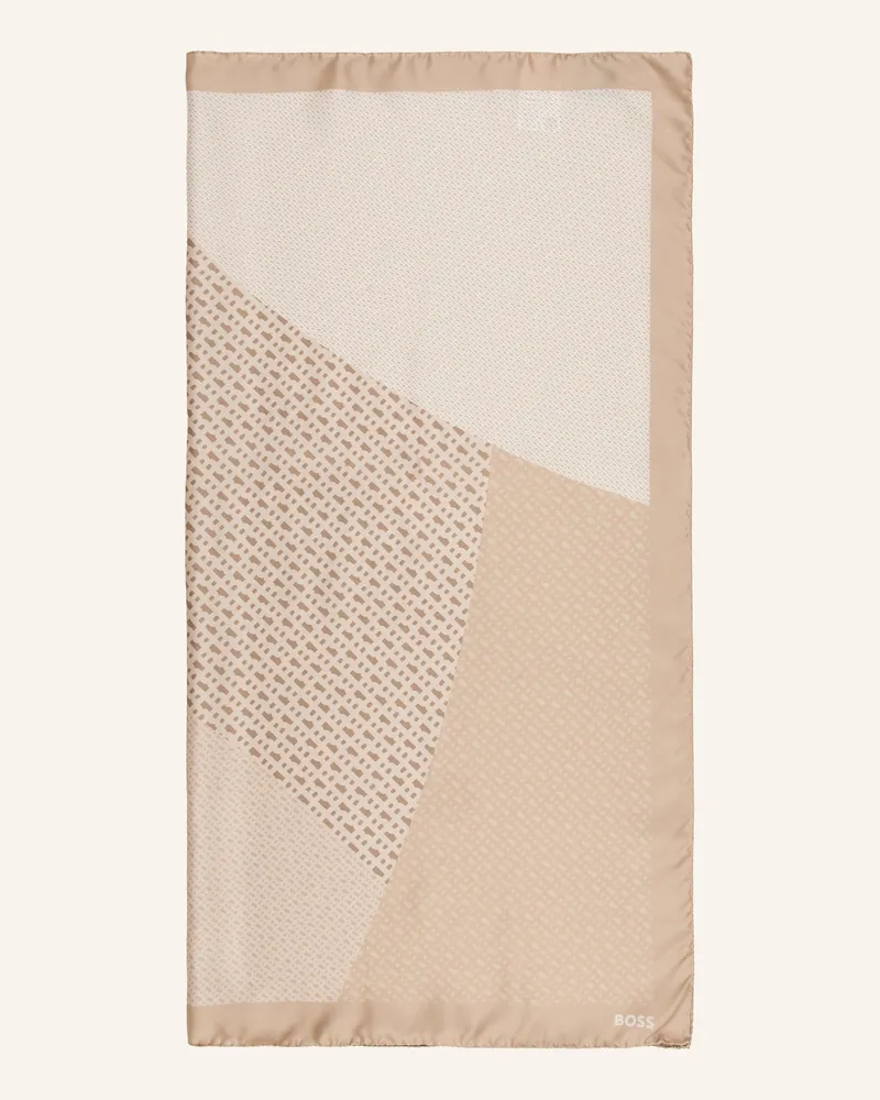 HUGO BOSS Seidentuch Lainy beige Beige