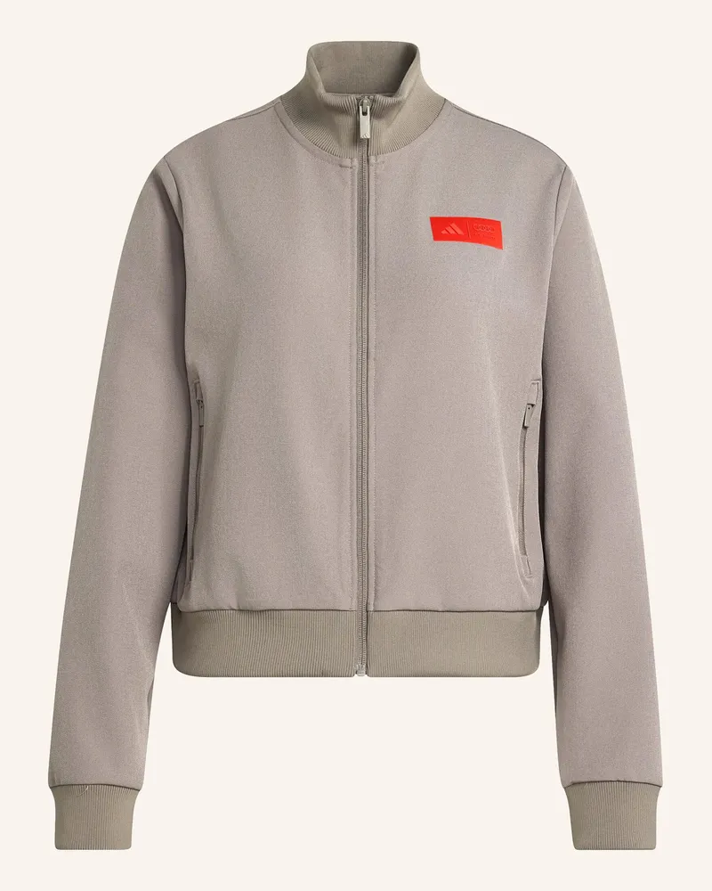 adidas AUDI REVOLUT F1 TEAM ELEVATED TRAININGSJACKE Braun