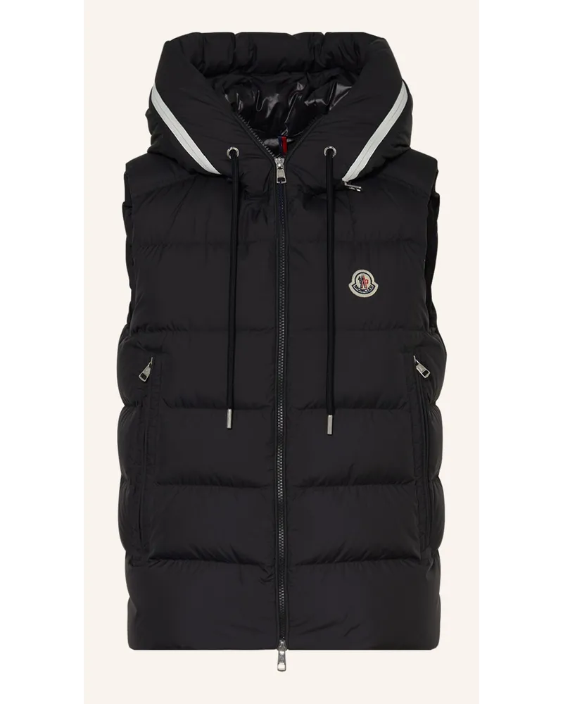 Moncler Daunenweste CARDAMINE Schwarz