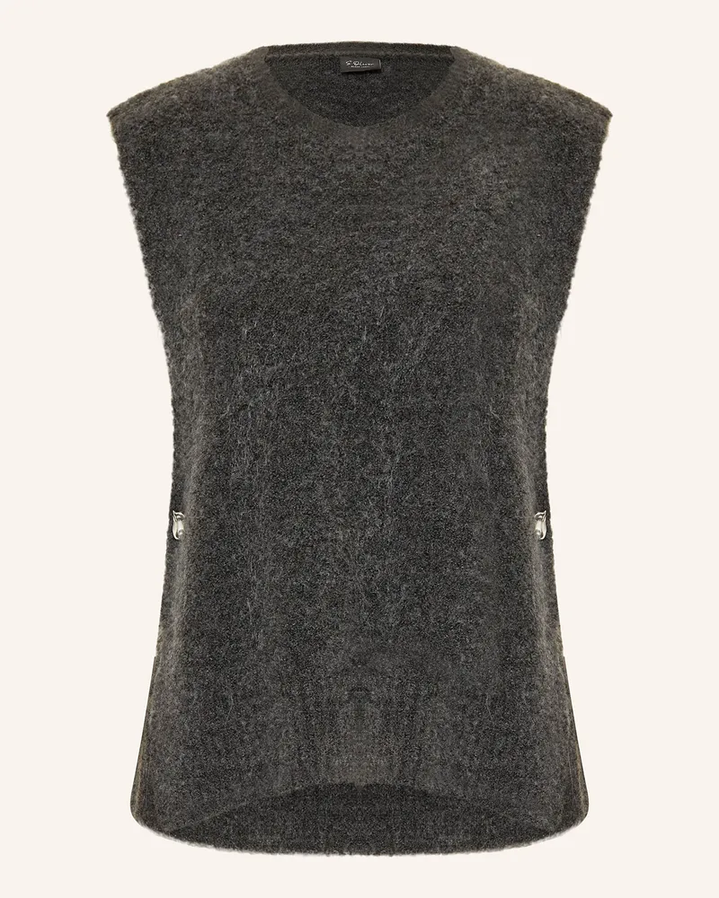 S.Oliver Pullunder grau Dunkelgrau