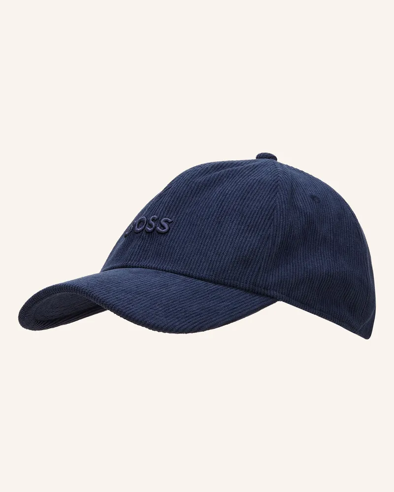 HUGO BOSS Cord-Cap Zed blau Dunkelblau