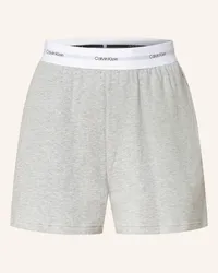 Calvin Klein Lounge-Shorts MODERN TERRY Grau