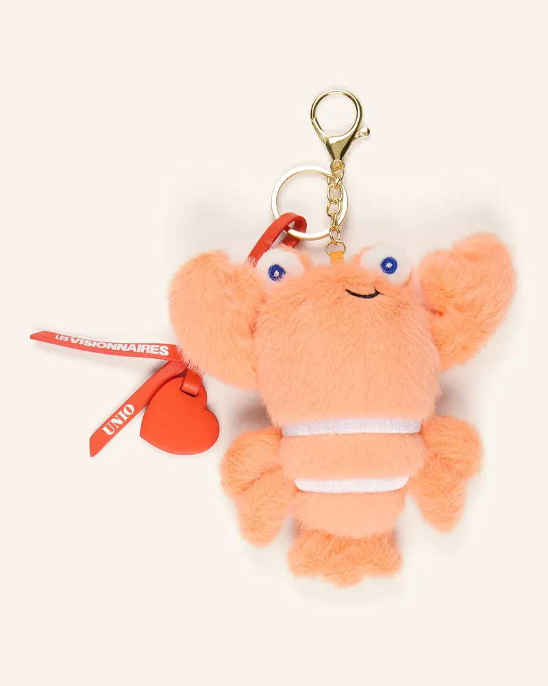 UNIO Taschenanhänger Fluffy Lobster Charm orange Orange